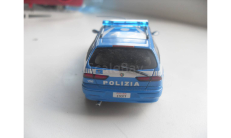 Alfa Romeo 156 - 1999.Polizia. DeAGOSTINI 1/43, масштабная модель, scale43