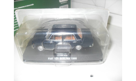 FIAT 124 BERLINA 1968. DeAgostini 1:43, масштабная модель, scale43