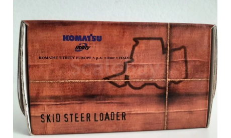 Модель 1:32 мини погрузчик Komatsu SK714, масштабная модель трактора, NN, scale32