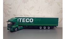 КамАЗ-5490 с полуприцепом НЕФАЗ-93341 ITECO, масштабная модель, ПАО КАМАЗ, scale43