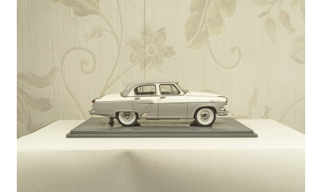 Волга ГАЗ-21 серо-бежевая, масштабная модель, Neo Scale Models, scale43