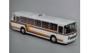 Автобус ЛАЗ-699Р белый с цветными полосами, масштабная модель, Classicbus, 1:43, 1/43