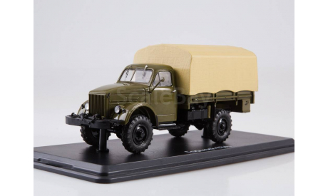 ГАЗ-63А бортовой с тентом хаки, масштабная модель, Start Scale Models (SSM), 1:43, 1/43