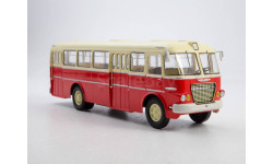 Автобус Икарус-620 бежево-красный