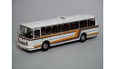 Автобус ЛАЗ-699Р белый с цветными полосами, масштабная модель, Classicbus, 1:43, 1/43