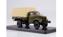 ГАЗ-63А бортовой с тентом хаки, масштабная модель, Start Scale Models (SSM), 1:43, 1/43