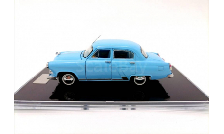 Волга ГАЗ М-21И голубая, масштабная модель, V43, scale43