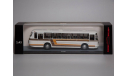 Автобус ЛАЗ-699Р белый с цветными полосами, масштабная модель, Classicbus, 1:43, 1/43