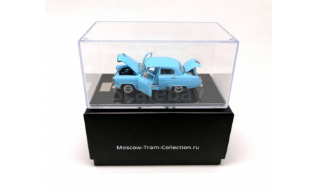 Волга ГАЗ М-21И голубая, масштабная модель, V43, scale43