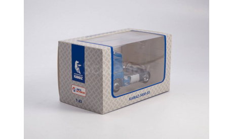 Седельный тягач КамАЗ-5490-S5 синий, масштабная модель, ПАО КАМАЗ, scale43
