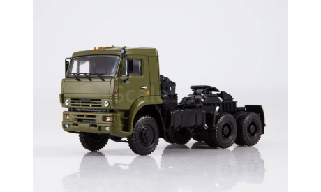 КАМАЗ-65225 седельный тягач хаки, масштабная модель, ПАО КАМАЗ, 1:43, 1/43