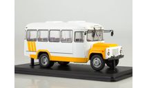 Автобус КАвЗ-3270 бело-жёлтый, масштабная модель, Start Scale Models (SSM), scale43