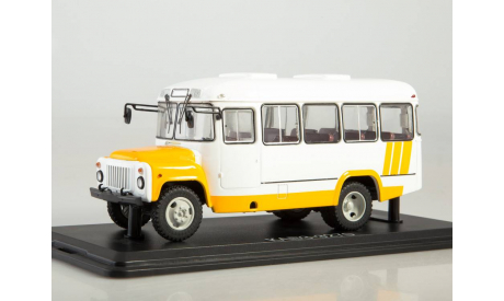 Автобус КАвЗ-3270 бело-жёлтый, масштабная модель, Start Scale Models (SSM), scale43