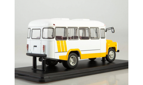 Автобус КАвЗ-3270 бело-жёлтый, масштабная модель, Start Scale Models (SSM), scale43