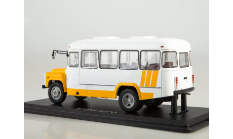 Автобус КАвЗ-3270 бело-жёлтый, масштабная модель, Start Scale Models (SSM), scale43