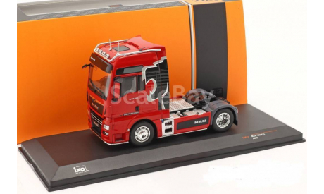 MAN TGX XXL red, масштабная модель, IXO грузовики (серии TRU), scale43