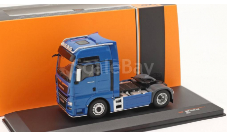MAN TGX XXL D38 blue, масштабная модель, IXO грузовики (серии TRU), 1:43, 1/43