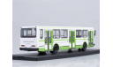 Автобус ЛиАЗ-5256 белый с зелеными полосами, масштабная модель, Start Scale Models (SSM), 1:43, 1/43