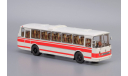 Автобус ЛАЗ-699Р белый с красными полосами, масштабная модель, Classicbus, 1:43, 1/43