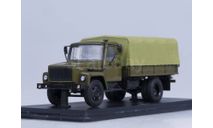 Горький-3309 (двиг. Д-245.7 Diesel Turbo) с тентом хаки, масштабная модель, Start Scale Models (SSM), 1:43, 1/43