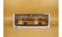 Автобус ЛиАЗ 677М жёлтый, масштабная модель, Советский Автобус, 1:43, 1/43