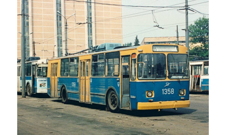 Троллейбус ЗИУ-682Б, г. Москва, маршрут №35, масштабная модель, Start Scale Models (SSM), scale43