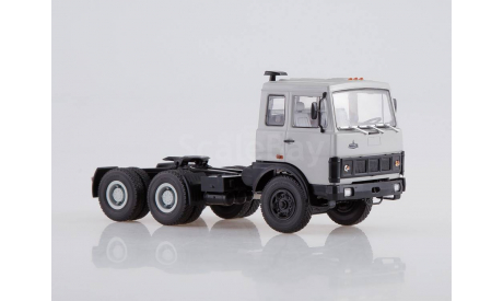 С РУБЛЯ!!! - Седельный тягач МАЗ-6422 серый, масштабная модель, Автоистория (АИСТ), 1:43, 1/43
