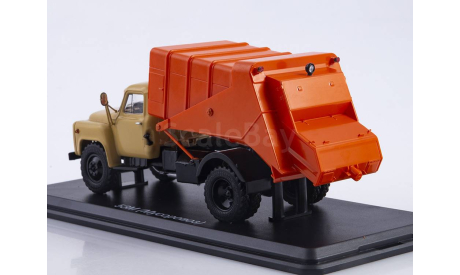 Мусоровоз 53М (53) бежевый/оранжевый, масштабная модель, Start Scale Models (SSM), scale43, Горький