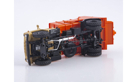 Мусоровоз 53М (53) бежевый/оранжевый, масштабная модель, Start Scale Models (SSM), scale43, Горький