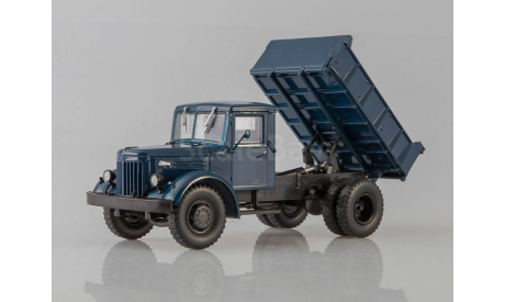 МАЗ-205 самосвал синий, масштабная модель, Автоистория (АИСТ), scale43