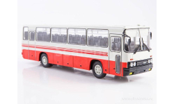 Автобус Икарус-256 белый с красными полосами