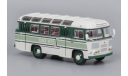 Автобус ПАЗ-672 белый с зелеными полосами, масштабная модель, Classicbus, 1:43, 1/43