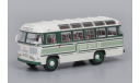Автобус ПАЗ-672 белый с зелеными полосами, масштабная модель, Classicbus, 1:43, 1/43