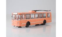 Троллейбус ЗиУ-9 персиковый, масштабная модель, Советский Автобус, scale43