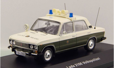 Жигули ВАЗ-2106 Volkspolizei Cars & Co, масштабная модель, IST Models, scale43