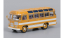 Автобус ПАЗ-672 желтый с белыми полосами, масштабная модель, Classicbus, 1:43, 1/43