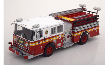 SEAGRAVE - PUMPER TRUCK FIRE DEPARTMENT NEW YORK, масштабная модель, Altaya, 1:43, 1/43