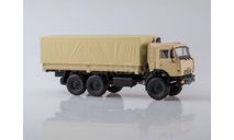 КамАЗ-43118 6x6 бортовой с тентом песочный, масштабная модель, ПАО КАМАЗ, scale43