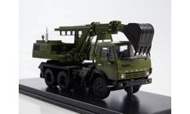 Экскаватор ЭО-3532 (КамАЗ-5511) хаки, масштабная модель, Start Scale Models (SSM), 1:43, 1/43