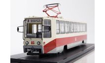 Трамвай КТМ-8 красно-белый, масштабная модель, Start Scale Models (SSM), 1:43, 1/43