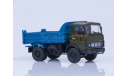 МАЗ-5551 самосвал хаки/синий, масштабная модель, Автоистория (АИСТ), 1:43, 1/43