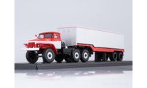 Урал-377С с полуприцепом ОДАЗ-935, масштабная модель, Start Scale Models (SSM), 1:43, 1/43