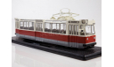 Трамвай ЛМ-68 бело-красный, масштабная модель, Start Scale Models (SSM), 1:43, 1/43