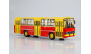 Автобус Икарус-260 (260.01) жёлто-красный, масштабная модель, Ikarus, Советский Автобус, scale43