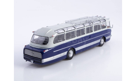 Автобус Икарус-55 - Наши Автобусы №46, журнальная серия масштабных моделей, Ikarus, Наши Автобусы (MODIMIO Collections), 1:43, 1/43