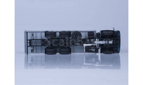 МАЗ-6303 бортовой синий/серый, масштабная модель, Автоистория (АИСТ), 1:43, 1/43