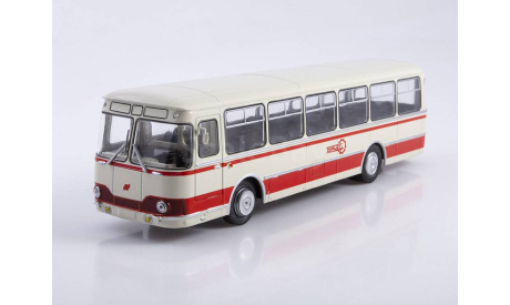 Автобус ЛиАЗ-677В - Наши Автобусы №48, журнальная серия масштабных моделей, Наши Автобусы (MODIMIO Collections), scale43