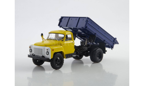 САЗ-3507 (ГАЗ-53) самосвал, масштабная модель, Автоистория (АИСТ), 1:43, 1/43
