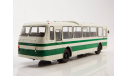 Автобус ЛАЗ-699Р бело-зелёный, масштабная модель, Советский Автобус, 1:43, 1/43