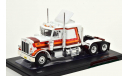 Peterbilt 359 бело-оранжевый, масштабная модель, IXO грузовики (серии TRU), 1:43, 1/43